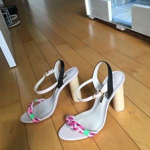 Sofia Webster Paracord braid heels